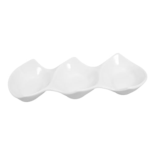 Plat multifonction blanc en céramique supérieure pour hôtel - 2