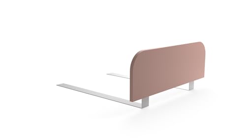 regalik Sponda Letto Bambini 60x20 cm – Rosa – Protezione Anticaduta Stabile Senza Forature – Sponda Letto in Laminato – Facile da Montare sotto Il Materasso