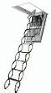 FAKRO LSF 66858 60 Minute Fire-Resistant Insulated Steel Scissor Attic Ladder for 22½-Inch x 47-Inch Rough Openings