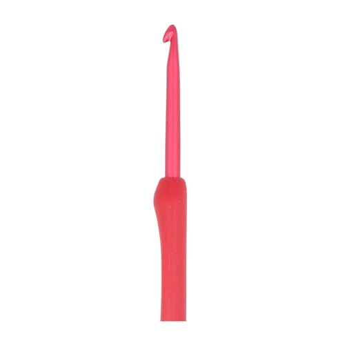 Tulip Etimo Red Crochet Hook with Soft-Grip Handle 3.5 mm - 1 Unit