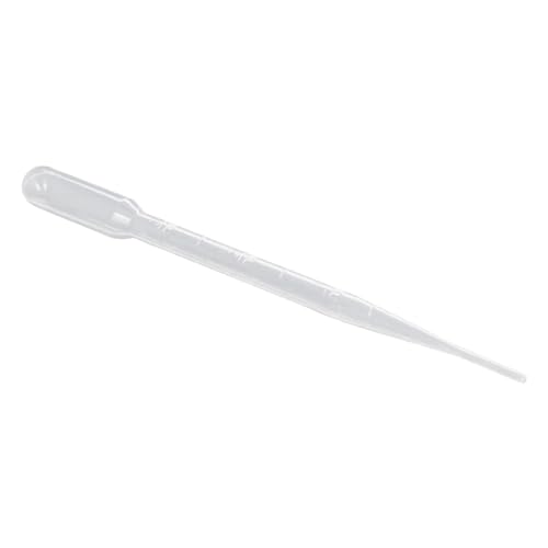 Image of Othmro 300Pcs 3ml Disposable Plastic Transfer Pipettes,Calibrated Dropper Clear Pipettes Liquid Dropper Suitable for Ear Eye Essential Oils Makeup, Science Laboratory, DIY Art 150mm Length