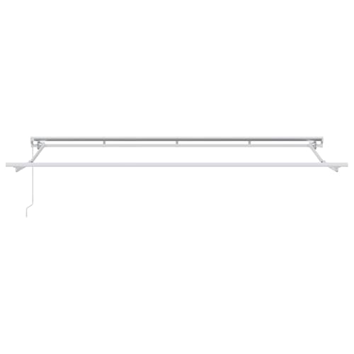 Store banne manuel avec toile robuste résistante aux intempéries 4x2m