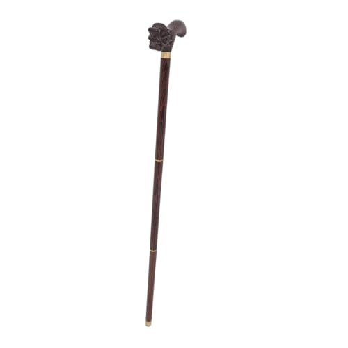 Canne de marche bois dragon pour randonnée et balades urbaines seniors