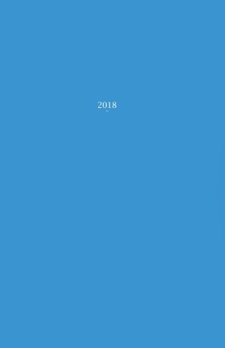 2018 ..: 2018 Planificateur Agenda, 13.97 x 21.59 cm = A5, Couverture souple Bleu 2018 ..: 2018 Planificateur Agenda, 13.97 x 21.59 cm = A5, Couverture souple Bleu
