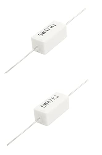 2pz Resistenze 5W 47 ohm a filo 1/6062