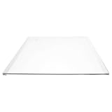 HOMSFOU Kühlschrank Glasregal Gehärtetem Austauschbares Ablagefach für Verschiedene Kühlschrankgrößen Langlebig und Robust für Haushalt und Büro Vielseitig Einsetzbar, 30x30cm