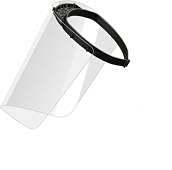 Face Shield Standard for Full Face Protection Safety Visor 1 Headgears & 1 Visors (Assorted)