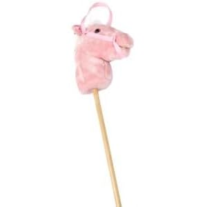 MF Pink Talking Stick Horse