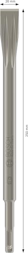 Bosch Burin plat 250x20 mm SDS Plus - vue 6