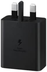 Samsung Official 45W Super Fast Charger 2.0 with Cable, Black
