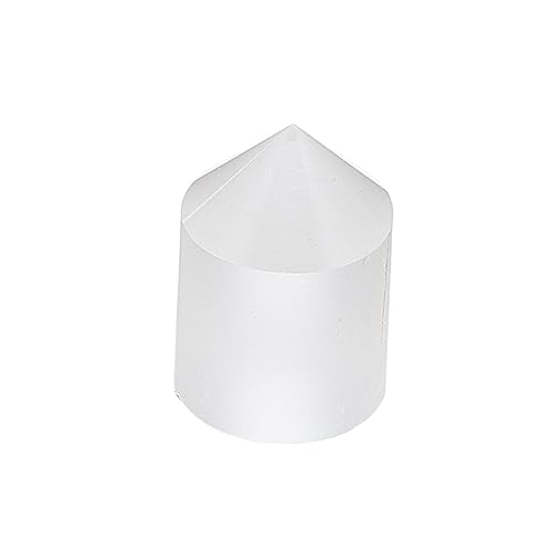 KICHOUSE Conical Lens Sensor 15 * 10mm Optic Prism for Teaching Photography Supplies Home Decor Realistic Physics Classroom Demonstration