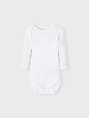 NAME IT NBNBODY 5P LS BONE BROWN NOOS uniseks-baby body - Image 8