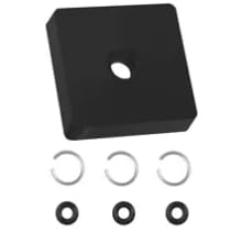 Greatshow 3/8" Impact Wrench Retaining Ring Clip with O-Ring Fits for Type Wrenches Ring Snap Tool Electric/Pneumatic Type Impact Wrench Replacement