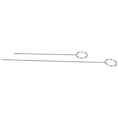 Crochet Tools, Fabric Turner Tool 2pcs Sewing Loop Turner Long Loop Turner Tool Needle Hook Large and Small Loop Turner Loop Turner For Beads Home Sewing DIY Knitting Accessories