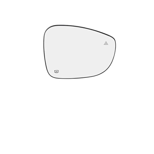 Glace de rétroviseur droit pour Chrysler Pacifica miroir chauffant angle mort