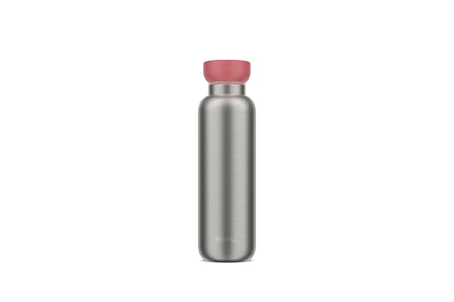 Mepal - Termo Ellipse - Botella térmica de doble pared - Termo para viajes - Caliente durante 12 horas y frío 24 horas - Acero inoxidable - 500 ml - Vivid mauve