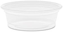 (3 Pack Value Bundle) DCC050PC Conex Complement Translucent Portion Cups, 0.5 oz, 125/Bag