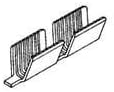 Terminals SPLC AMVAR 7000-1300 Cut Strip of 100, (62002-2 (Cut Strip)) - (Pack of 500)