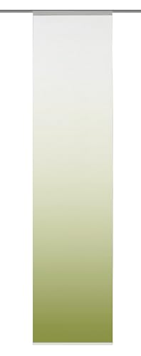Home fashion 86508-768 Madrid Rideaux Coulissant Vert 245 x 60 cm