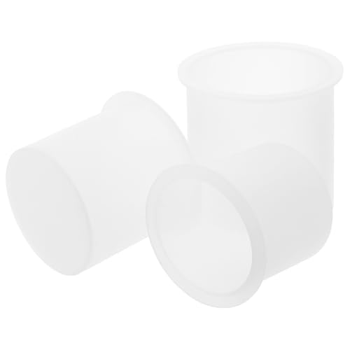 ifundom Juego de 3 Moldes Cilíndricos de Silicona para Velas Tamaños 60Mm 50Mm y 40Mm Molde Antiadherente Resistente al Calor para Manualidades Resina Epoxi y Cera Adecuado para DIY
