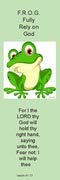 Fully Rely On God Inspirational Bookmark (Pack of 50)