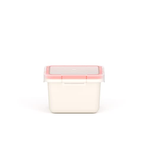 Valira Porta alimentos - Contenedor hermético de 0,4 L hecho en España, color blanco