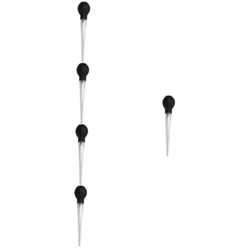 UPKOCH 4pezzi BBQ Turkey Sauce Injector Tubo Trasparente Pompa per Condimenti per Cucina Strumento per Carne e Arrosti Uso Professionale e