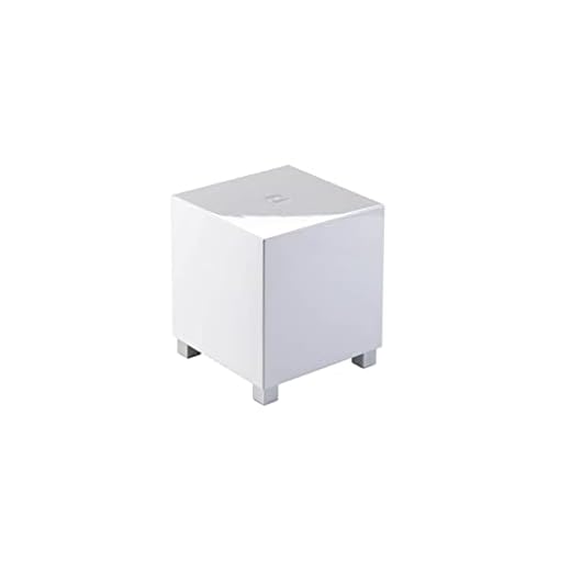 Rel Acoustics T/Zero MKIII Subwoofer, 6.5 Inch Down-Firing Driver, High Gloss White