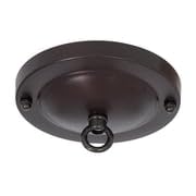 Image of B&P Lamp Bronze Finish Ceiling Light Canopy Plate, Hardware Not Included