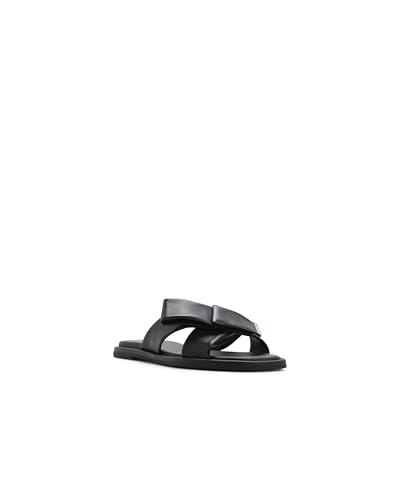Image of Ted Baker Women's Spencer Leather Cross-Strap Bow Slide