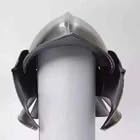 Functional Medieval Wearable Battle Helmet Thracian Roman Steel | Museum Quality Build, Adult Unisex, Costume Display, Silver Steel Finish, Historical Reenactment