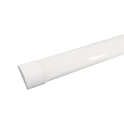 WatioWave Foco LED de 40W, 120cm, con chip de alta eficiencia, color 6500K, ideal para iluminación de espacios y cocinas.