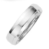 PLATINUM WEDDING BAND his and hers ring bridal jewelry