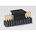 87933-1219, Conn Unshrouded Header HDR 12 POS 1.27mm Solder ST Top Entry SMD Tube (25 Items)