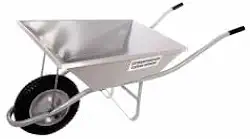 Carrinho de mão extra forte caçamba metálica 60L Gordini G-20 - Esfera