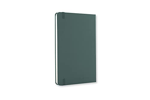 Image of Moleskine Classic Notebook, Hard Cover, Pocket (3.5 inch x 5.5 inch) Ruled /Lined, Forest Green, 192 Pages