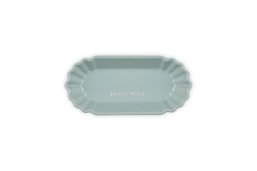 Image of Le Creuset Stoneware Bistro Boat, 14 oz. (8.5 inch L x 4 inch W x 1.7 inch D), Sea Salt