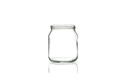 Jarsandbottles 1lb Honey Jars With Gold Screw Lid (Pack of 6)