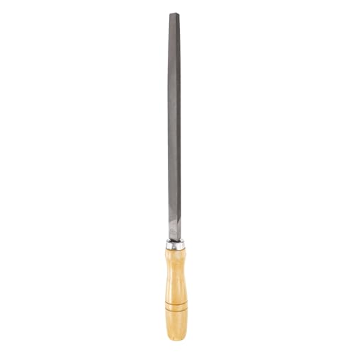 Lime triangulaire double denture acier carbone ébavurage bois