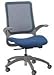 Eurotech Seating Hawk Series Blue Mesh Back Task Chair