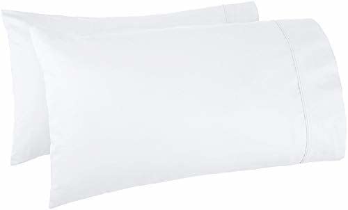 Egyptian Cotton Pillow Case,Standard Pillowcase Set Of 2, Long-Staple Combed Pure Natural 100% Cotton Pillows For Sleeping, Soft & Silky Sateen Weave Bed Pillow Cover #TOP1