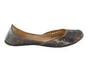 Image of Fulkari Prime Pure Leather Casual Women's Soft Leather Bite and Pinch Free Ladies Jutti Ethnic Mojari