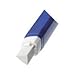 Pentel Graph Gear 1000 Automatic Drafting Pencil, 0.7mm Lead size, Brushed Metal Barrel/PG1017/ & Pentel Ain Clic Retractable Pen-type Triangle Eraser Professional Value set(with Values Japan Original Discription of Goods)