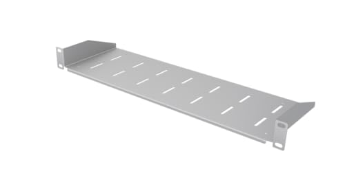 Stalflex Serveur Baie de Brassage ECO 19 Pouces 1U 150mm - Rack Serveur en Acier - Racks pour Ordinateur et Serveur - Baie Brassage Serveur Compatible avec Armoire Reseau et Baie Informatique