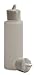 4 Ounce Natural HDPE Plastic Bottle with Flip Top Nozzle [Pack of 7]