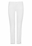 Cambio Jeans LIU Love 852951 - Vaqueros con dobladillo abierto, color blanco, Blanco, 34