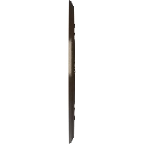 Image of Ekena Millwork CMP13BAERU Baltimore Thermoformed PVC Ceiling Medallion (Fits Canopies up to 5 1 /4 inch), 13 inchOD x 3 1 /2 inchID x 3 /4 inchP, Universal Metallic Rustic Mist