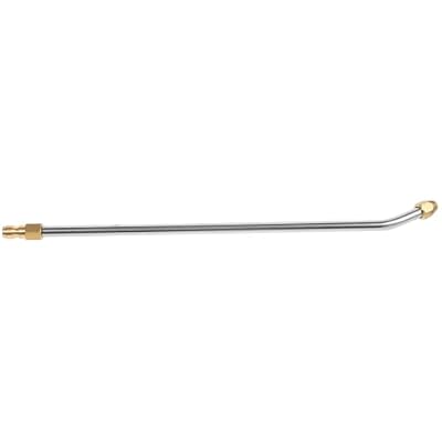 MERRYHAPY Metal Pressure Washer Extension Wand 30° Curved Rod with 0.25 Inch Inlet Connection for Car Wash and Household Cleaning Easy to Attach and Detach Sturdy Long-Term Use