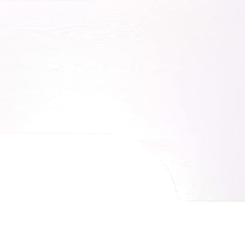 Bureau d'ordinateur blanc stable table de bureau robuste avec étagères - 8