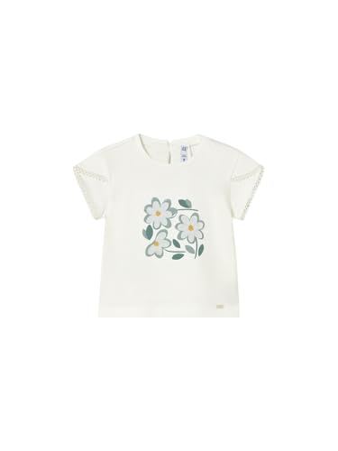 Mayoral Camiseta m/c para niña beige/lago, beige, 12 Months